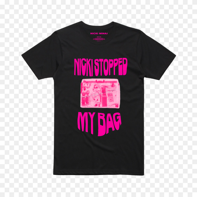 1024x1024 Qsa Black T Shirt Nicki Minaj Official Shop - Nicki Minaj PNG