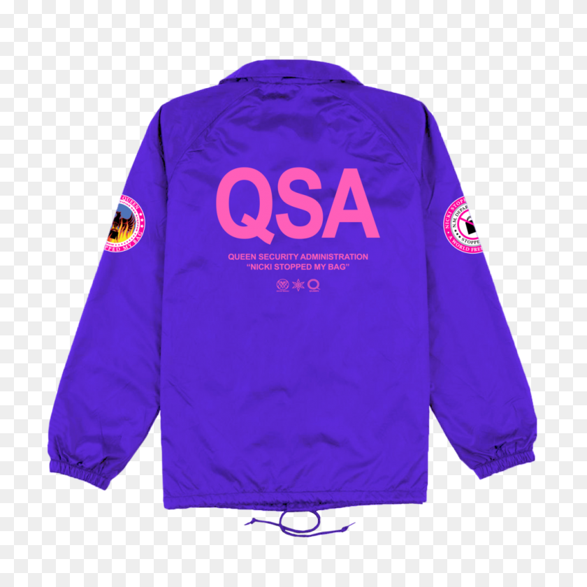 1024x1024 Пурпурная Куртка Тренера Qsa В Официальном Магазине Ники Минаж - Ники Минаж Png