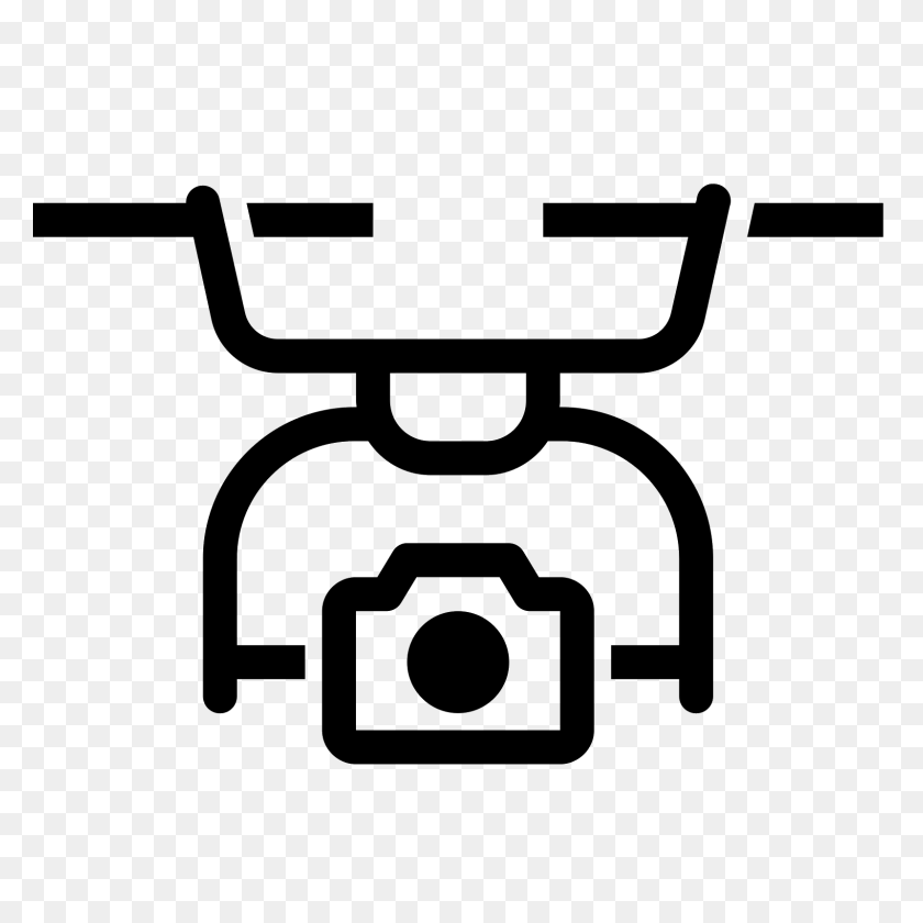1600x1600 Quadcopter Icon - Drone Icon PNG