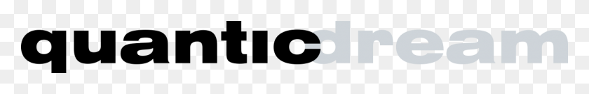 1280x124 Логотип Quantic Dream - Логотип Детройта Стань Человеком Png