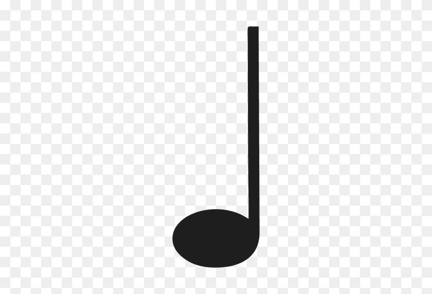 512x512 Quarter Note Isolated - Quarter Note PNG