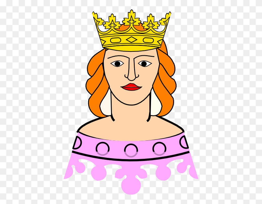 432x594 Queen Clip Art Black And White - Crown Clipart Black And White