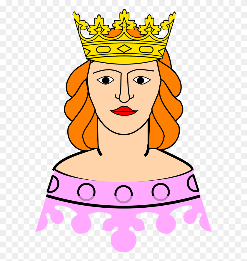600x826 Королева Клипарт Бесплатные Картинки Королевы - Король И Королева Клипарт
