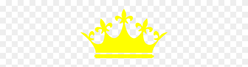 296x168 Queen Crown Logo Yellow Clip Art - Crown Logo PNG