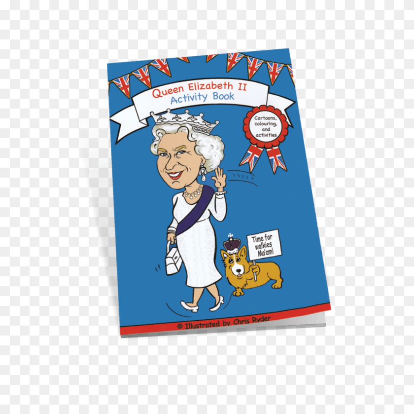 1000x1000 Queen Elizabeth Colouring Book - Queen Elizabeth PNG