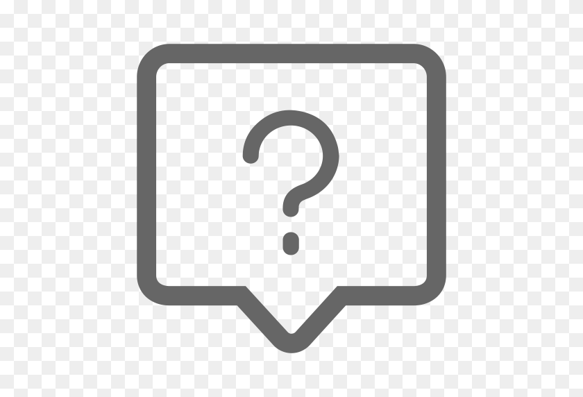 512x512 Pregunta Y Respuesta X, Respuesta, Icono De Chat Con Png Y Vector - Pregunta Png