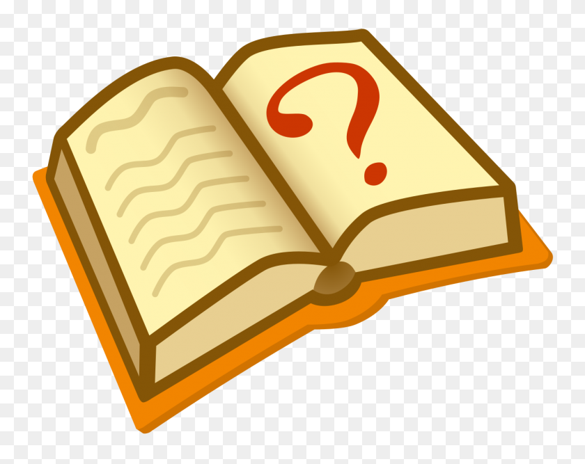 1280x997 Question Book New - Book PNG