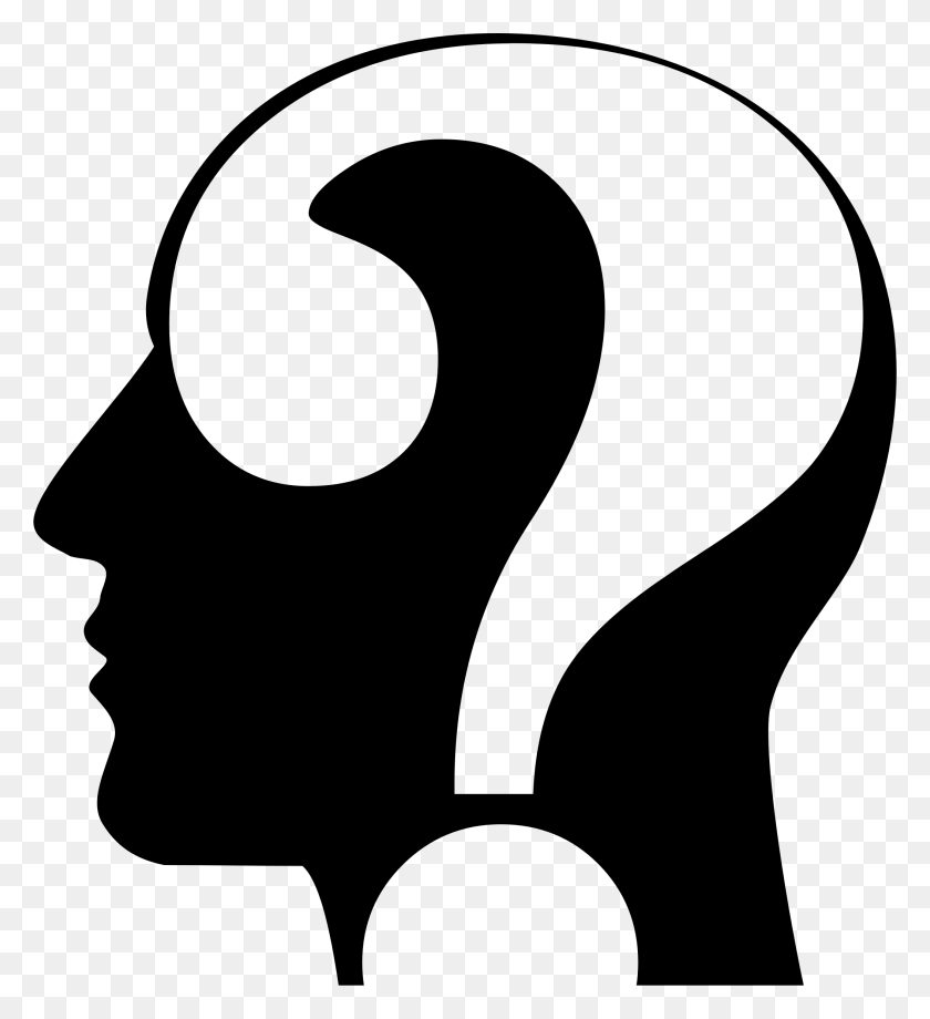 2110x2327 Question Head Clipart - Question And Answer Clipart