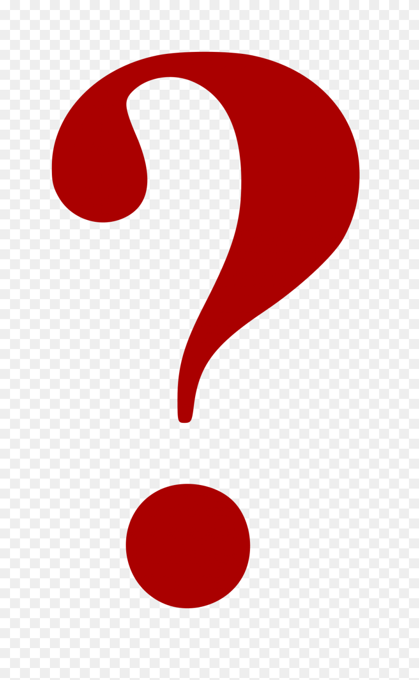1000x1672 Question Mark Clipart Mark - Page Border PNG