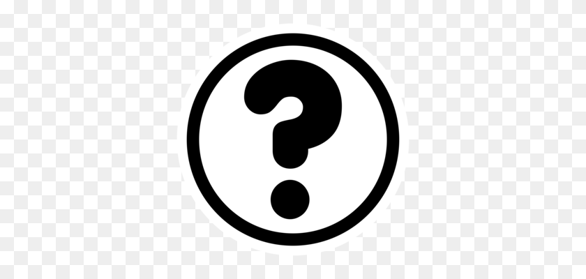 340x340 Question Mark Fractal Information Computer Icons - Question Mark Clipart Black And White