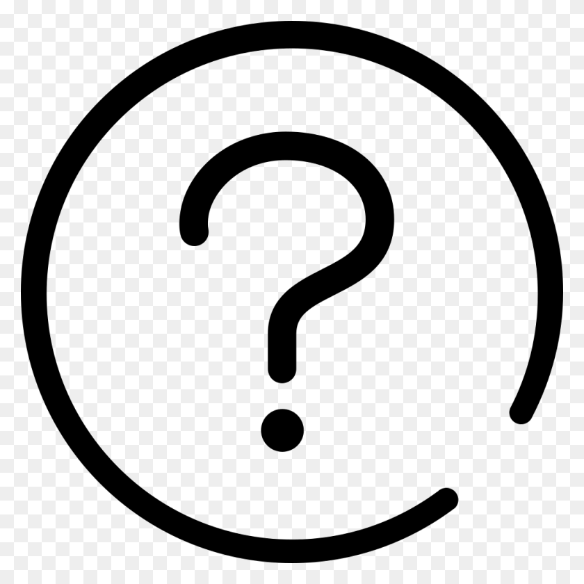 980x980 Question Mark Png Icon Free Download - Question Icon PNG
