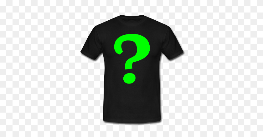 378x378 Question Mark Symbol Men's T Shirt - Riddler Question Mark PNG