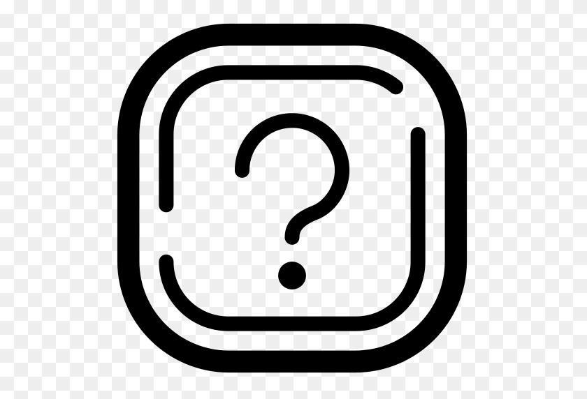 512x512 Question, Question Mark, Sign Icon With Png And Vector Format - Free Clip Art Question Mark