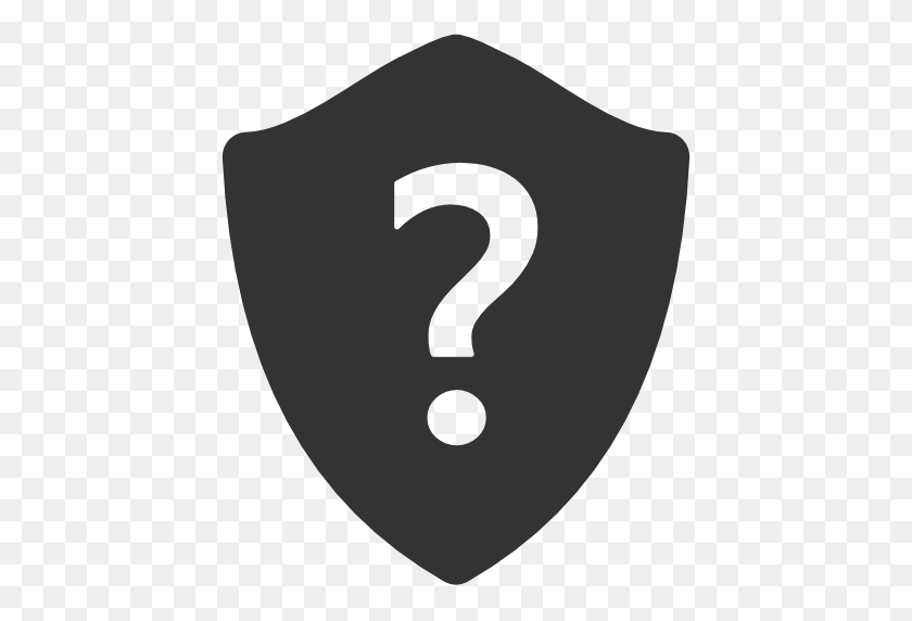 512x512 Question, Shield Icon - Question Icon PNG