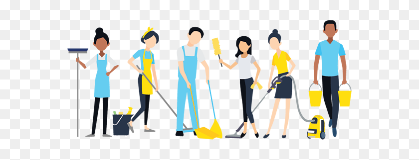 600x262 Quick Clean Services - Cleaning Services Clipart