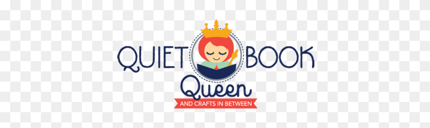 400x191 Quiet Book Queen Crafts In Between Quiet Book Queen Crafts - Queen Logo PNG