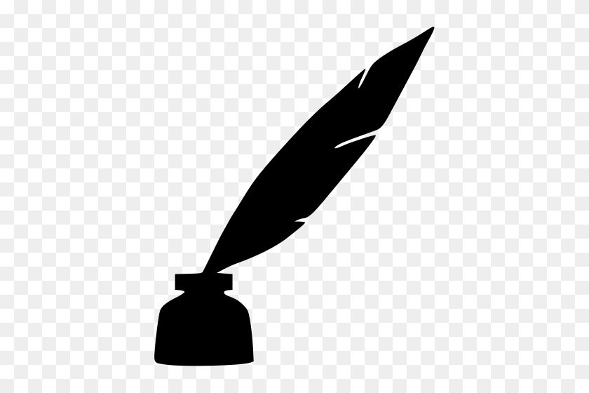 500x500 Quill And Ink - Quill Pen PNG