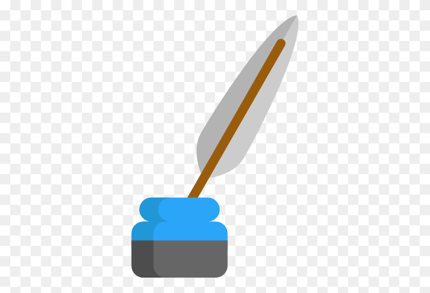 512x512 Quill Flat Icon - Quill PNG