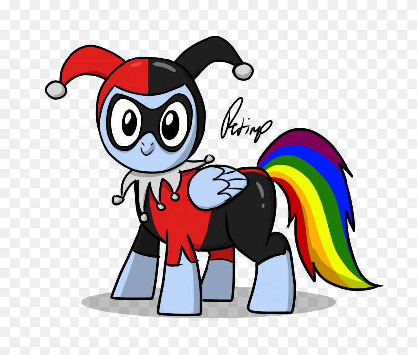 1702x1432 Quinbow Dash My Little Pony Friendship Is Magic Know Your Meme - Harley Quinn Clipart
