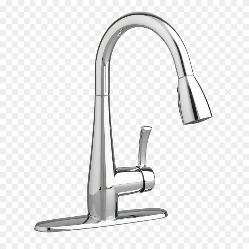 2000x2000 Quince Handle Pull Down High Arc Kitchen Faucet American Standard - Faucet PNG