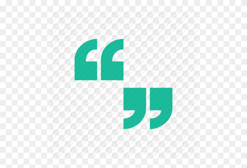512x512 Quotation Marks, Quote, Type Icon - Quotation Mark PNG