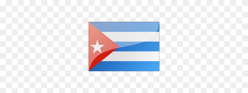 256x256 Cotizaciones - Bandera Cubana Png