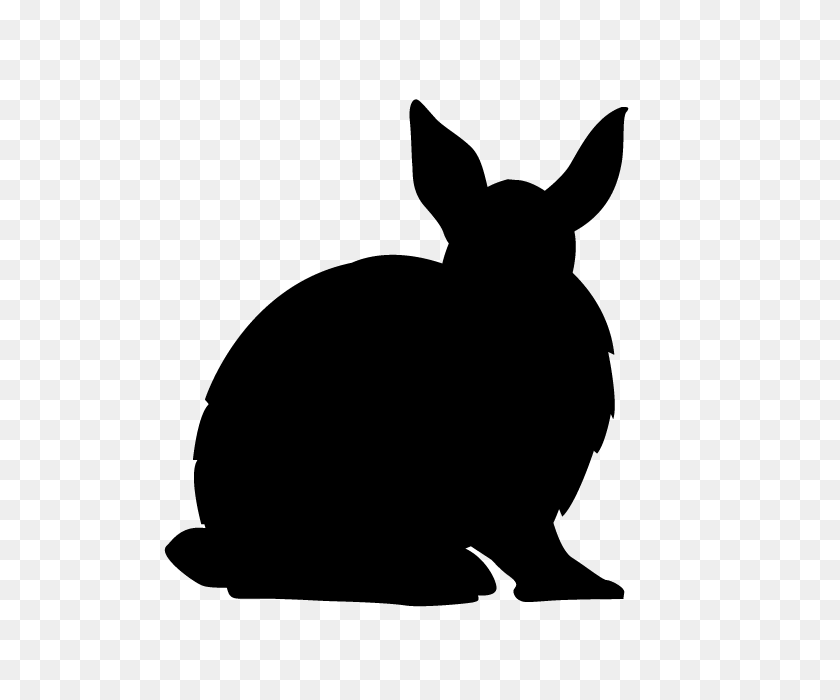 640x640 Rabbit Animal Silhouette Free Illustrations - Rabbit Silhouette Clip Art