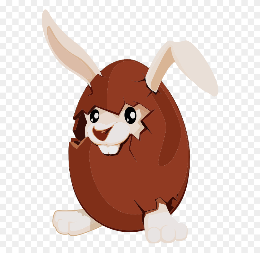 572x760 Rabbit Clipart Chocolate Bunny - Bugs Bunny Clipart