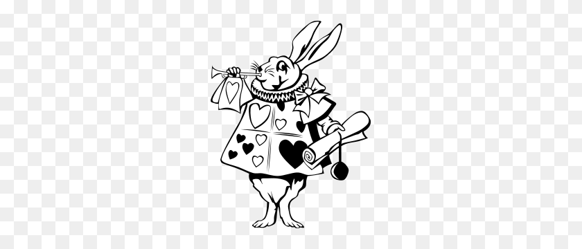 231x300 Rabbit From Alice In Wonderland Png Clip Arts For Web - Alice In Wonderland PNG