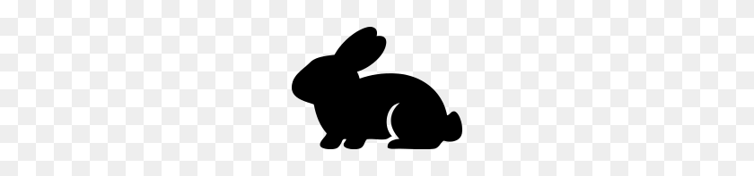190x137 Rabbit Silhouette - Bunny Silhouette Clip Art