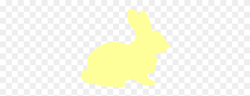 299x264 Rabbit Silhouette Cliparts - Bunny Silhouette Clip Art