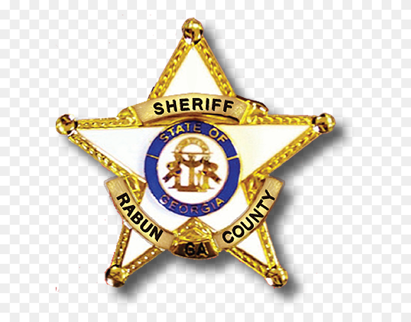 611x599 Oficina Del Sheriff Del Condado De Rabun - Insignia Del Sheriff Png
