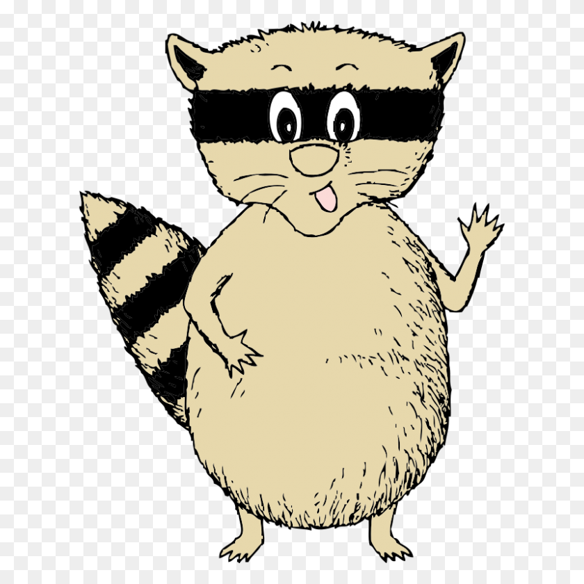 Raccoon Revised Clip Art - Raccoon Face Clipart – Stunning free