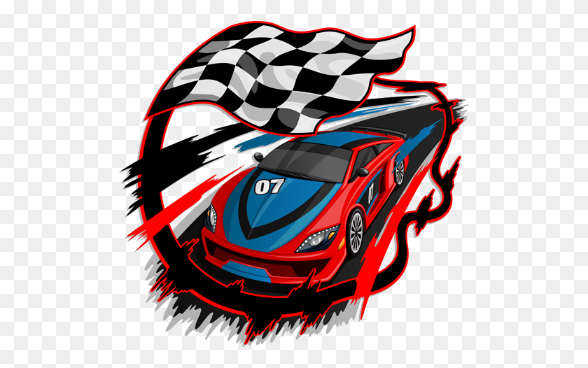 500x466 Race Car - Race Car PNG