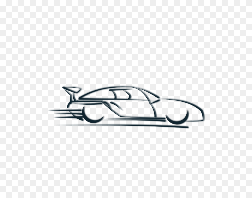 600x600 Race Car Outline Clipart Collection - Indian Motorcycle Clipart