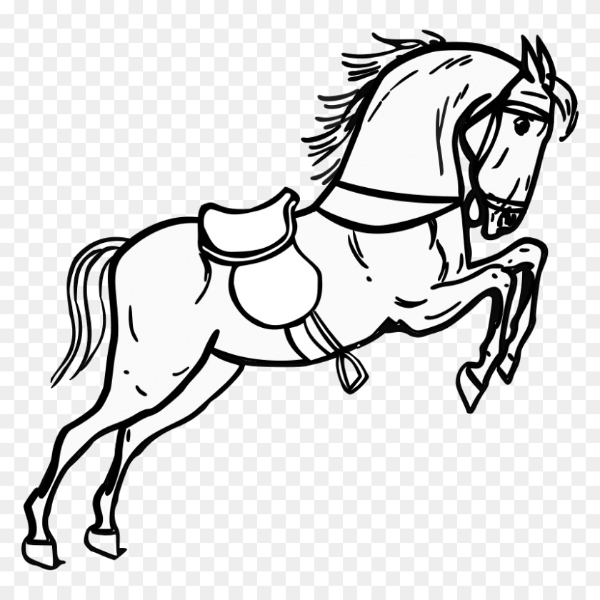800x800 Скачивая Лошадь Картинки Бесплатно - Скаковая Лошадь Клипарт
