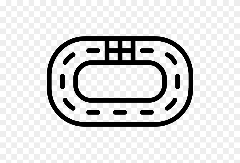 512x512 Race Track Png Icon - Race Track PNG