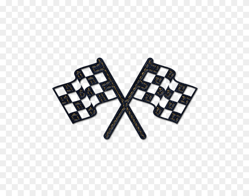600x600 Racing Flag Icons - Race Flag PNG