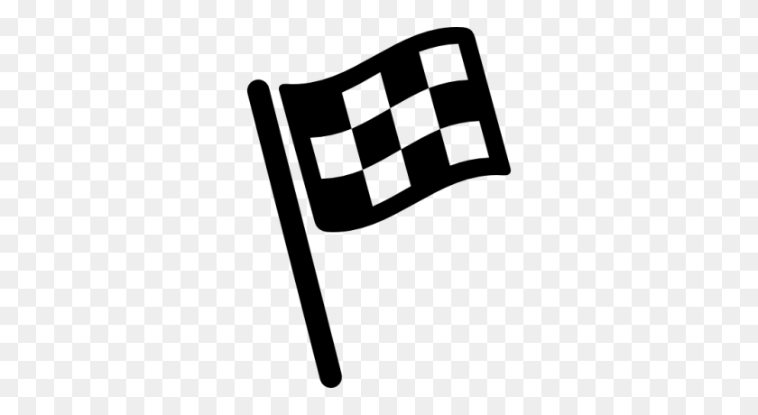 400x400 Racing Flag Sports Icons Png - Race Flag PNG