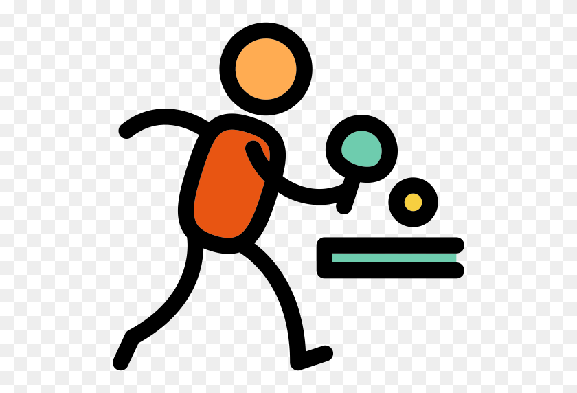 512x512 Ping Pong Clipart