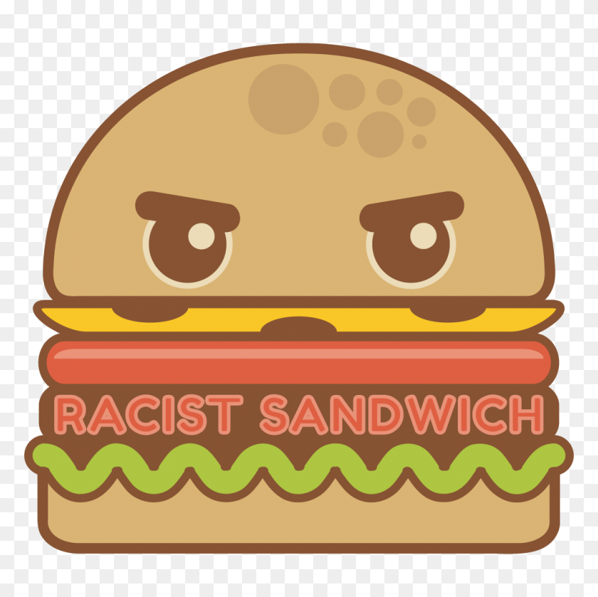 1000x1000 Racist Sandwich Podcast Pdx Food Directory - Bun In The Oven Clipart