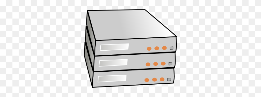 300x254 Rack Servers Clip Art - Server PNG