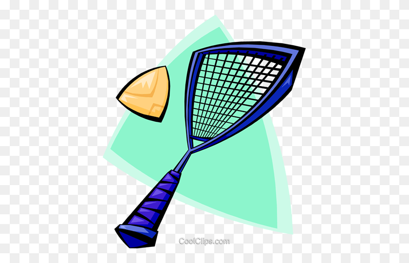 417x480 Racket Sports Royalty Free Vector Clip Art Illustration - Racket Clipart