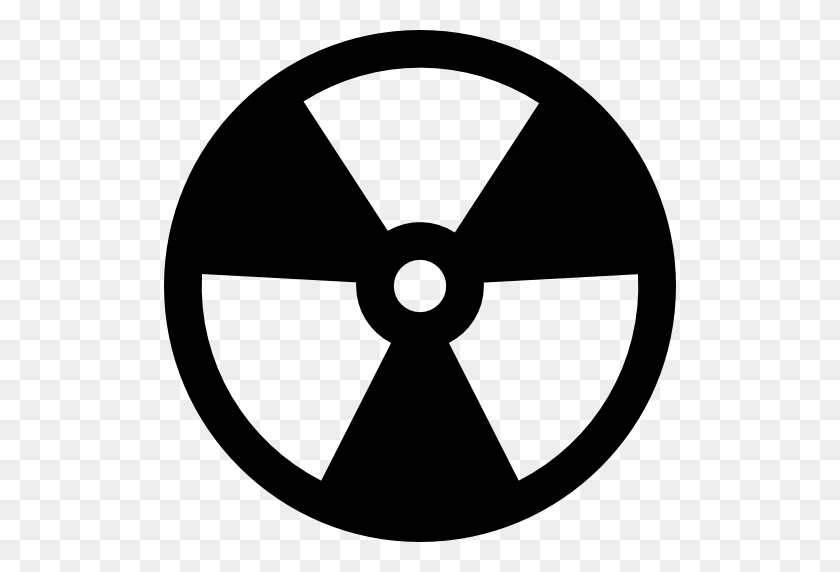 512x512 Радиация - Символ Радиации Png
