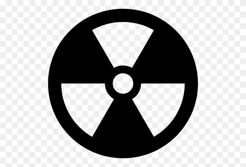 512x512 Radiation, Maps And Flags, Symbols, Symbol, Radioactivity, Danger - Radiation Symbol Clip Art