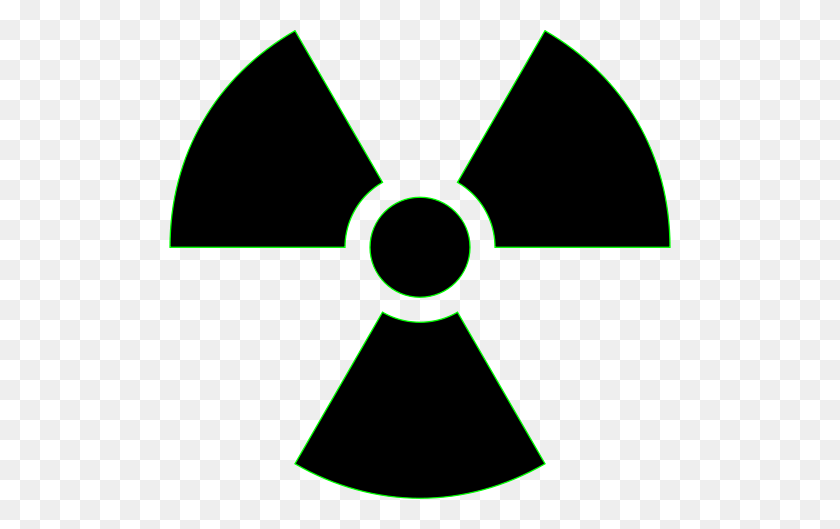 502x469 Символ Предупреждения О Радиации - Символ Радиации Png