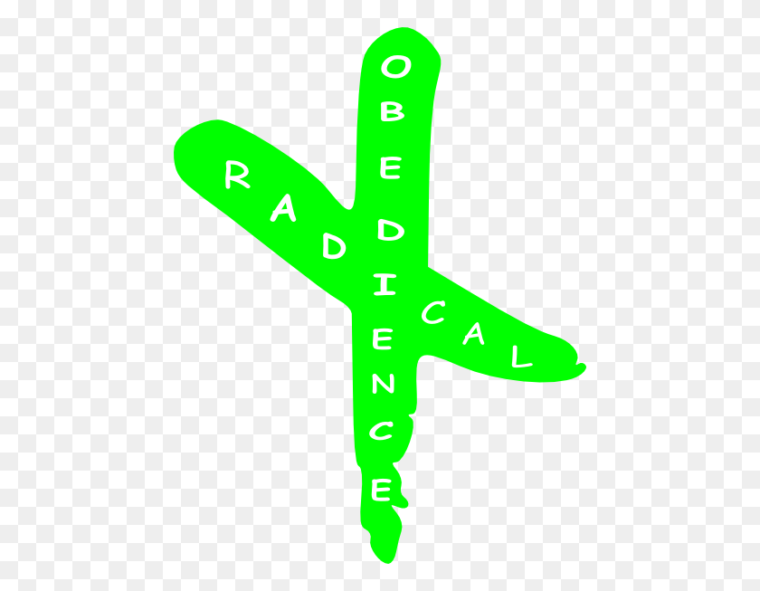 456x593 Radical Obedience Cross Clipart Png For Web - Small Cross Clipart