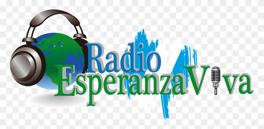 3523x1589 Радио Эсперанса Вива - Иисус Христос Png