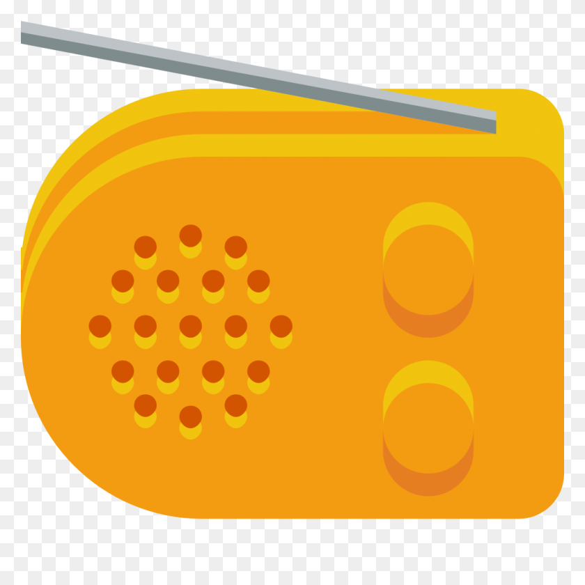 1024x1024 Значок Радио Маленький Плоский Набор Иконок Паомедиа - Значок Радио Png