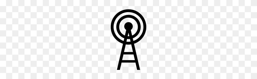 200x200 Radio Tower Icons Noun Project - Radio Tower PNG